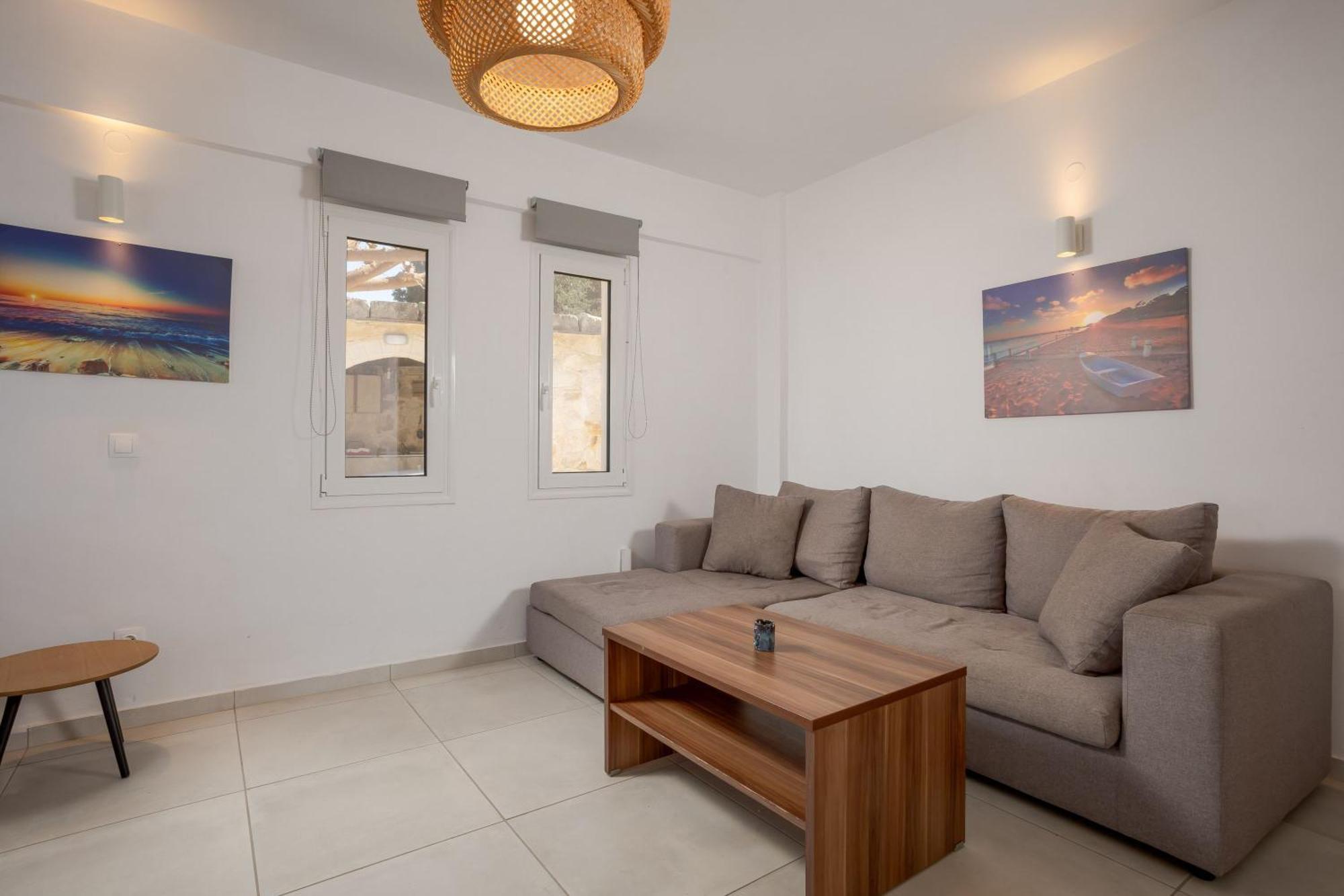 Villa Konstantinos Hilltop Vineyard Escape Almyrida  Bagian luar foto