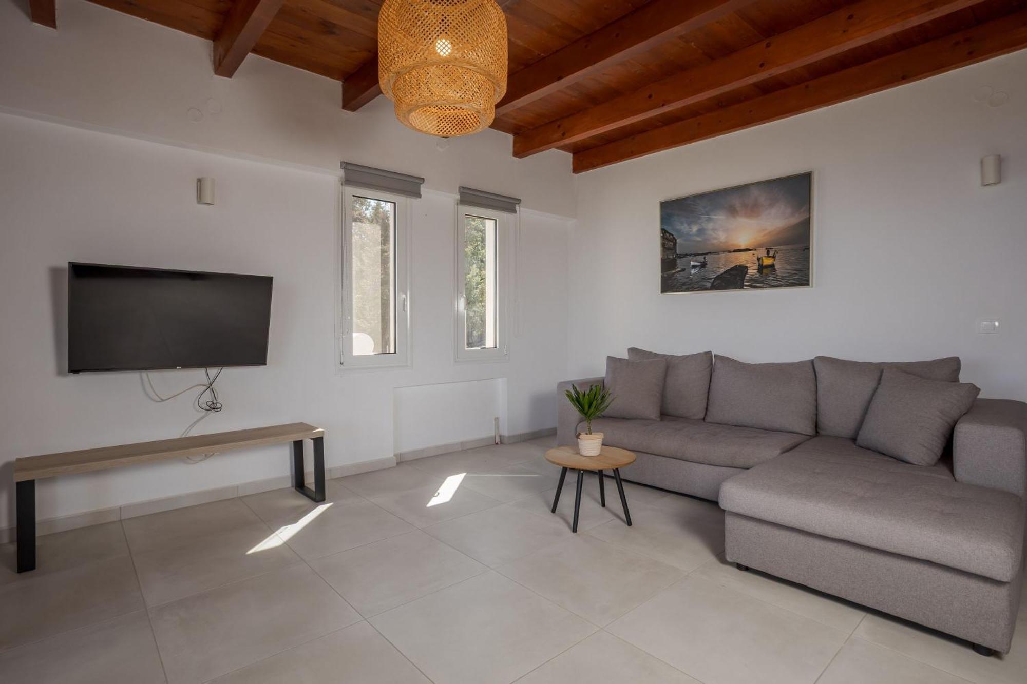 Villa Konstantinos Hilltop Vineyard Escape Almyrida  Bagian luar foto