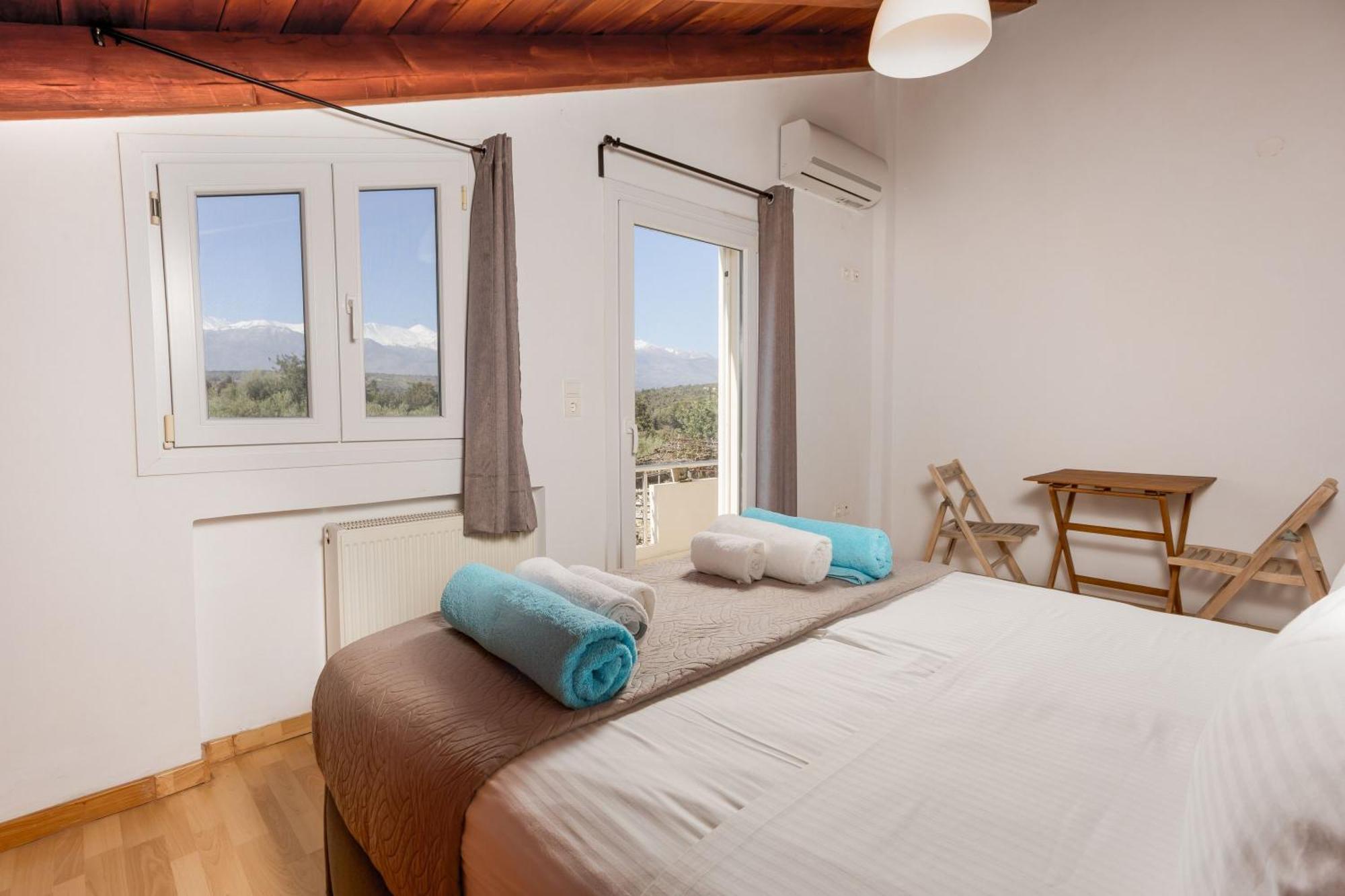 Villa Konstantinos Hilltop Vineyard Escape Almyrida  Bagian luar foto